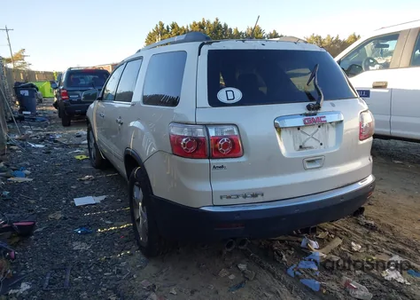 2012 GMC Acadia Slt-1 из США, поврежденный, VIN 1GKKRRED4CJ213874